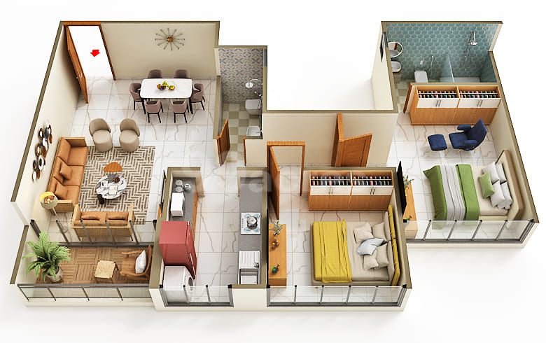 Super Vastu Homes Apartment in Navi Mumbai