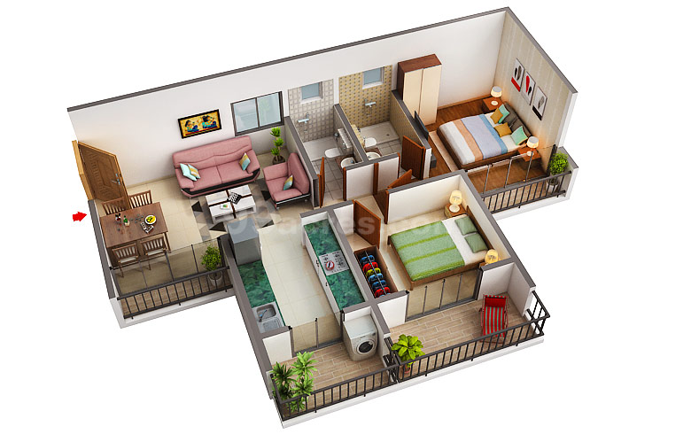 Super Vastu Homes Apartment in Navi Mumbai