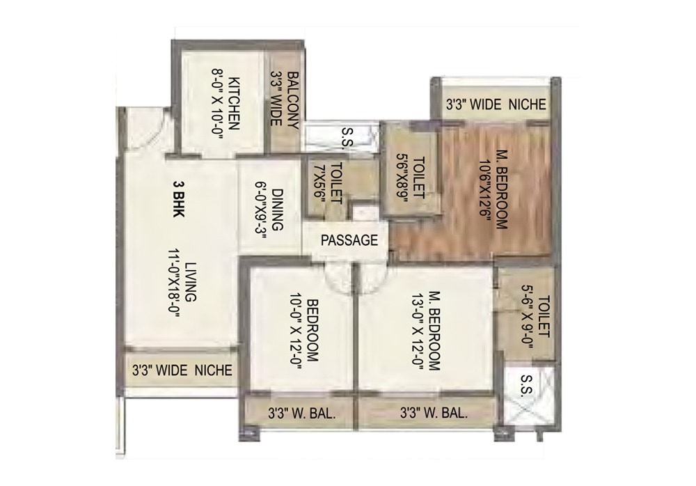 Super Vastu Homes Apartment in Navi Mumbai