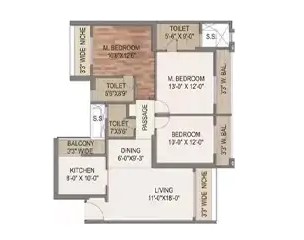 Super Vastu Homes Apartment in Navi Mumbai